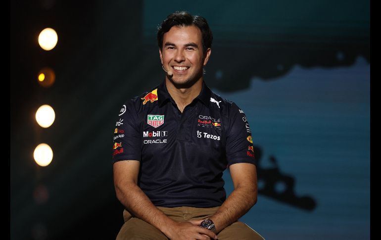 Con el RB18, el mexicano 