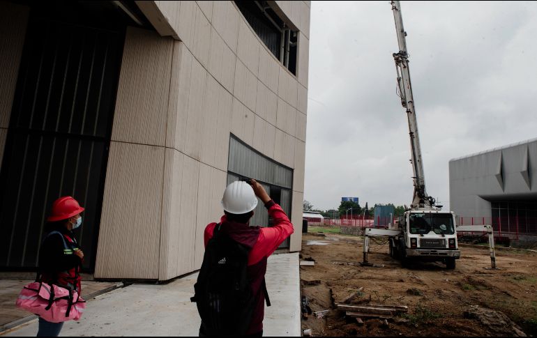 Sitio de construcción del Museo de Ciencias Ambientales. Parte del fondo para su realización fue reasignado al Hospital Civil de Tonalá. EL INFORMADOR/G. Gallo