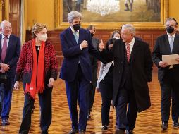 AMLO se reunió ayer con Kerry para hablar de distintos temas, como la reforma eléctrica. EFE / ARCHIVO