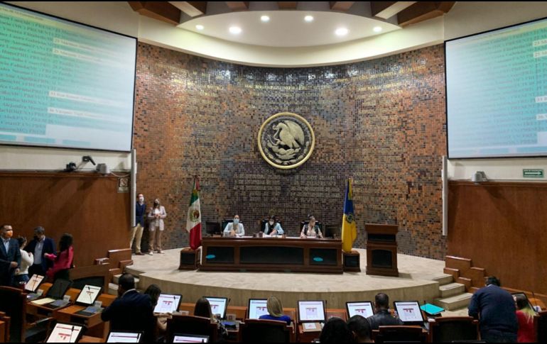 La iniciativa fue remitida a la Junta de Coordinación Política, para que se vote en la próxima sesión de pleno. EL INFORMADOR/R. Rivas