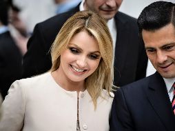 Angélica Rivera y Enrique Peña Nieto fueron pareja desde 2008 hasta 2019, legalmente, pero Cynthia Klitbo, amiga de la exprimera dama, asegura que durante el sexenio del priista, él la engañó. AP / ARCHIVO
