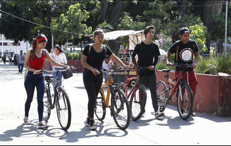 La Vía RecreActiva en Guadalajara se ampliará para conectar con la ciclovía de Zapopan. EL INFORMADOR/ARCHIVO