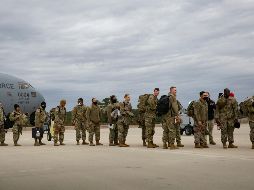 EU cuenta con más de 80 mil uniformados que se hallan en el continente europeo en misiones permanentes o rotatorias. AFP / ARCHIVO