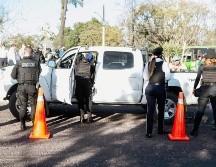 Los retenes pretenden desincentivar la presencia de armas y drogas en las principales colonias de la ciudad. EL INFORMADOR/G. Gallo