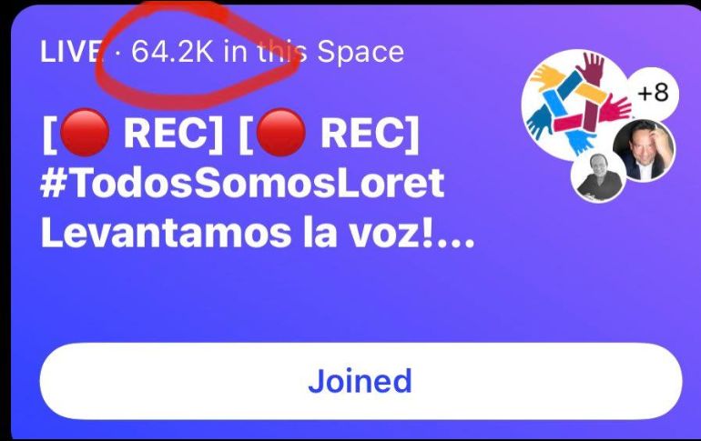 Más de 60 mil personas se unieron a manera de protesta contra la filtración de información en contra del periodista. ESPECIAL