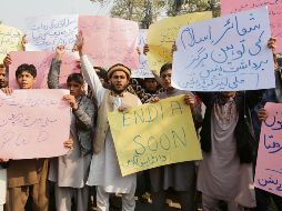 Musulmanes en otras partes del mundo piden igualdad y respeto a sus correligionarios de la India, donde son minoría. EFE/R. Dar