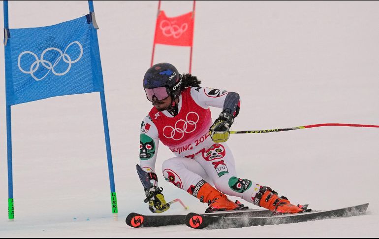 El jalisciense finalizó la prueba en un tiempo acumulado de 2:34.59 entre las dos tandas de la competencia. AP/R. Bukaty