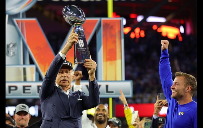 JUSTIFICADA. Los Rams han invertido miles de millones de dólares entre jugadores y estadio y consiguieron el título.  AFP/K. COX