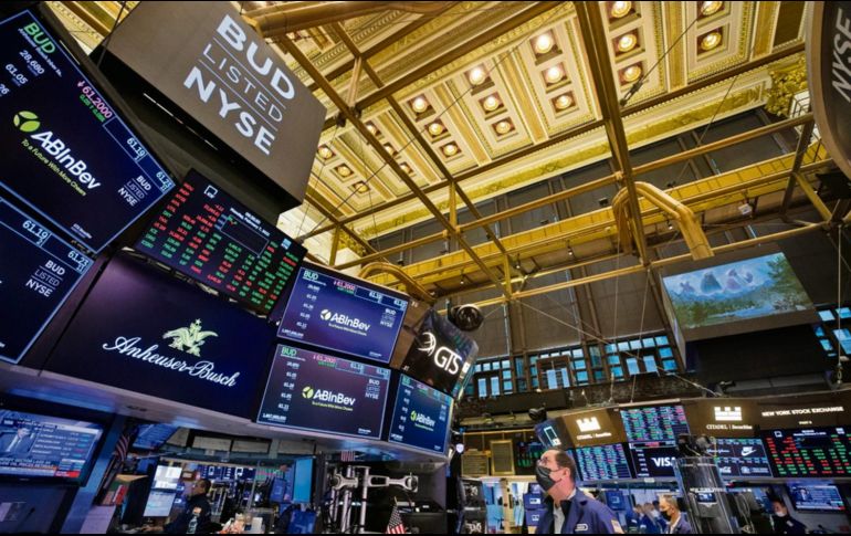 El mercado de valores en Nueva York está atento al desarrollo del conflicto por Ucrania. ESPECIAL