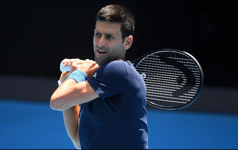 En una entrevista con la cadena británica BBC, Novak Djokovic afirmó que respalda el derecho de una persona a elegir y que ha sido siempre defensor del bienestar y de la nutrición. EFE / ARCHIVO