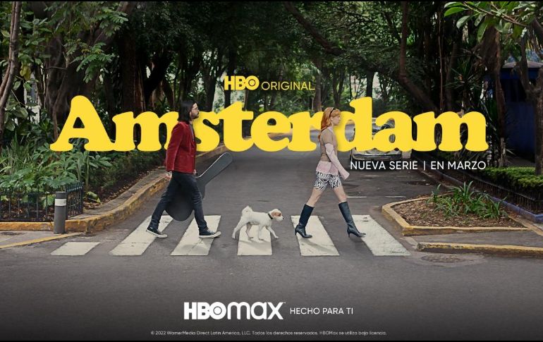 “Amsterdam”  cuenta la historia de “Nadia” y “Martín” en su intento por triunfar en la escena artística de la colonia Condesa. ESPECIAL / HBO Max