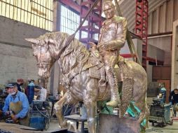 La pieza de gran formato fue supervisada por el mismo Vicente Fernández hasta que enfermó. ESPECIAL