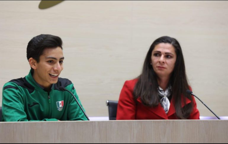 Este miércoles Ana Guevara, directora de la CONADE aseguró que la beca de Donovan está sujeta a su desempeño en el próximo Campeonato Mundial de la especialidad. TWITTER / @CONADE