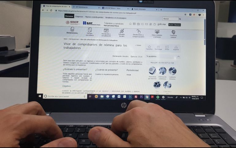 El SAT es una dependencia de la administración pública que se encarga de recaudar los impuestos de las personas físicas y morales. EL INFORMADOR / ARCHIVO