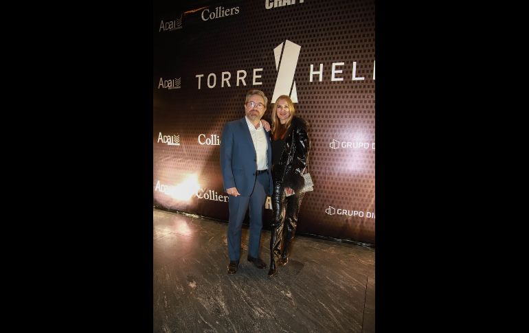 Eduardo Caccia y Gaby Sánchez. GENTE BIEN JALISCO/ANTONIO MARTINEZ