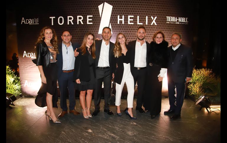 Deborah, Daniel, Sharom, Carlos, Nathalie, Alan, Zita y José Rahmane. GENTE BIEN JALISCO/ANTONIO MARTINEZ