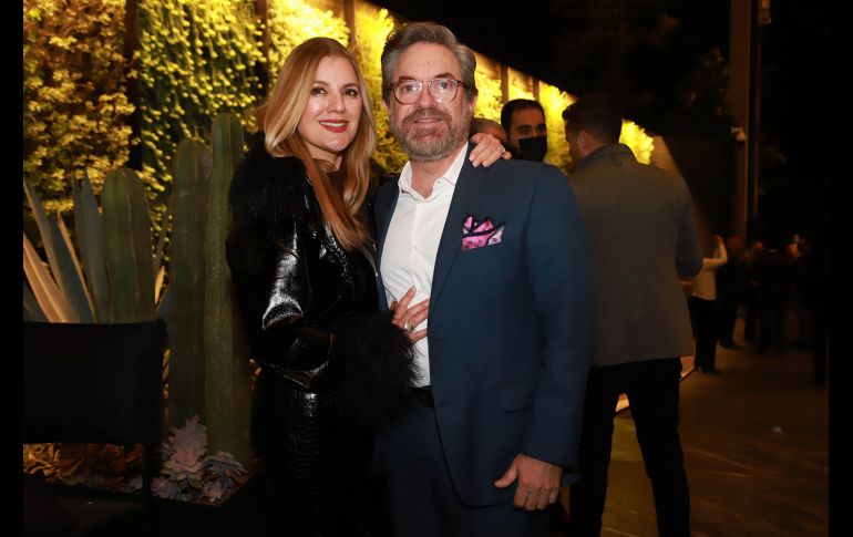 Gaby Sánchez y Eduardo Caccia. GENTE BIEN JALISCO/ANTONIO MARTINEZ