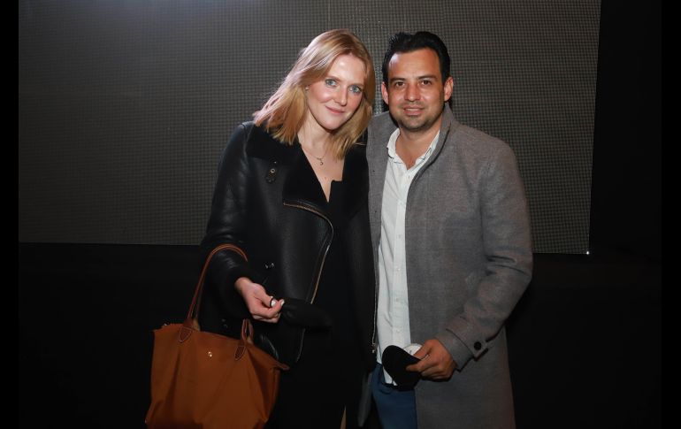 Jeanetta Safraniak y Álvaro Behn. GENTE BIEN JALISCO/ANTONIO MARTINEZ