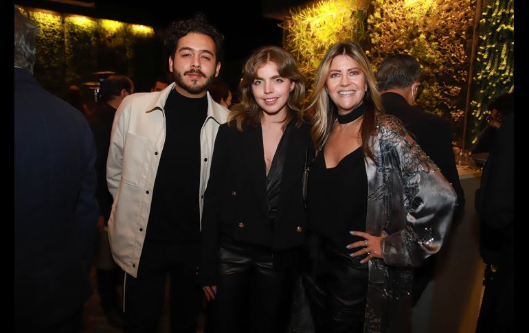 Aldo Haro, Nadia Marie tamez y Lety Sahagún. GENTE BIEN JALISCO/ANTONIO MARTINEZ