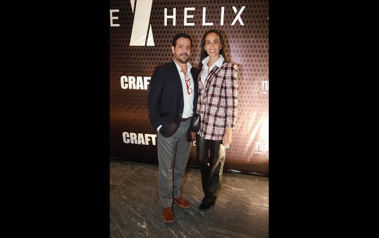 Gabriel Salles y Thalia Alaguich. GENTE BIEN JALISCO/ANTONIO MARTINEZ