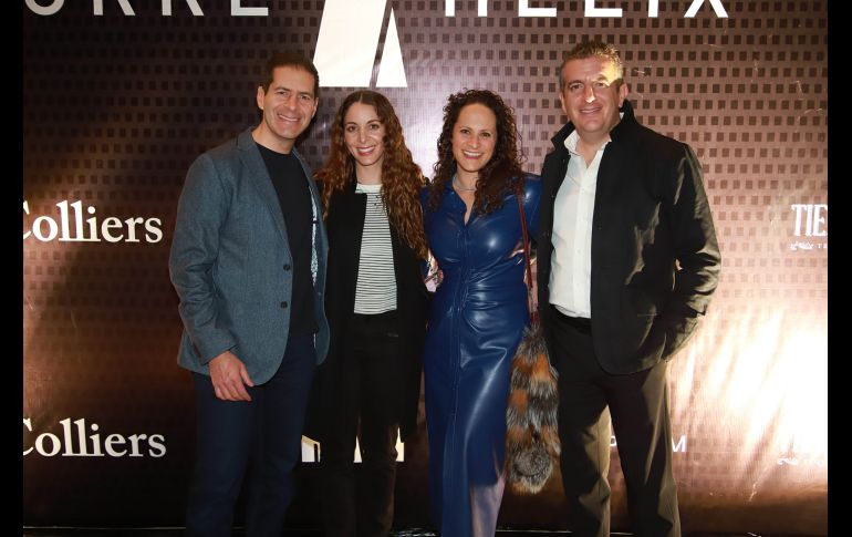 Carlos, Odette, Estrella y Eduardo Dayan. GENTE BIEN JALISCO/ANTONIO MARTINEZ