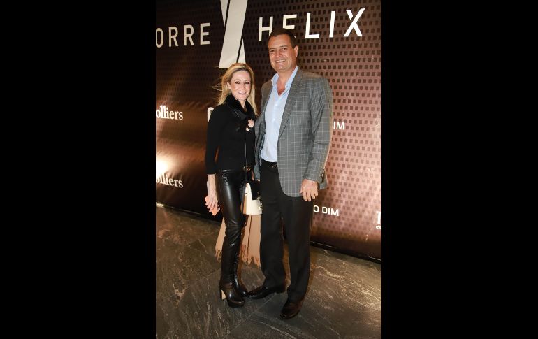 Fernanda Chavira y Juan Carlos Iturbide. GENTE BIEN JALISCO/ANTONIO MARTINEZ