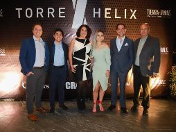 Diego Escobar, Omar Montoya, Ale Gómez, Alejandra Hernández, Juan Carlos Méndez y Eduardo Sarti. GENTE BIEN JALISCO/ANTONIO MARTÍNEZ