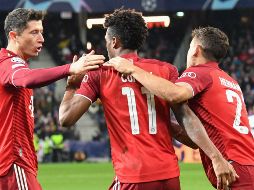 SALVADOR. Kingsley Coman rescató el empate para los Bávaros. AFP/K. Joensson