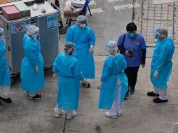 Señalan que el Hospital General de Occidente tiene el 100 por ciento de ocupación en camas para pacientes COVID. EFE/M. Candela
