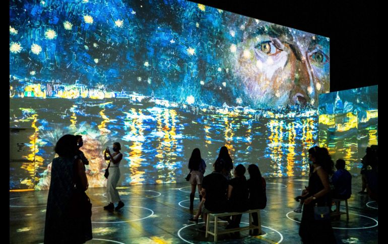 La exhibición Van Gogh Inmersive llegará próximamente a Guadalajara. CORTESÍA/IMMERSIVE VAN GOGH EXHIBITION