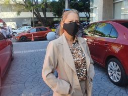 La señora Angélica, tía de Chavita fue quien lo recibió en el hospital Ayala cuando el niño nació. EL INFORMADOR / R. Bobadilla