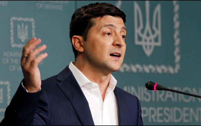 Zelensky insiste en que el mundo debe tener claridad sobre las verdaderas intenciones de Vladimir Putin y recordó la crisis de Crimea y las advertencias que se habían hecho antes. EFE / ARCHIVO