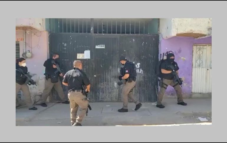 El inmueble y los vehículos fueron asegurados y puestos a disposición del Ministerio Público. ESPECIAL