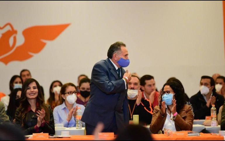 José Luis Pech fue elegido como el candidato naranja al Gobierno de Quintana Roo. ESPECIAL