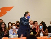 José Luis Pech fue elegido como el candidato naranja al Gobierno de Quintana Roo. ESPECIAL