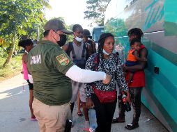 México deportó a más de 114 mil extranjeros en 2021, de acuerdo con datos de la Unidad de Política Migratoria de la Secretaría de Gobernación del país. EFE / ARCHIVO