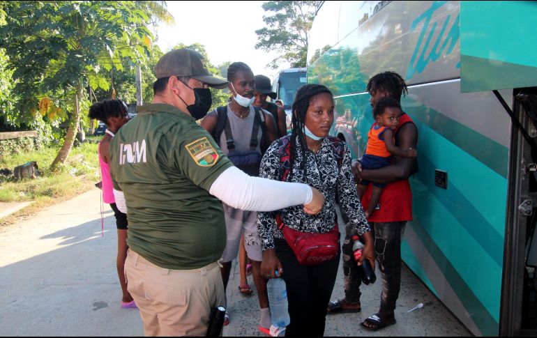 México deportó a más de 114 mil extranjeros en 2021, de acuerdo con datos de la Unidad de Política Migratoria de la Secretaría de Gobernación del país. EFE / ARCHIVO