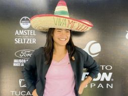 Carismática. Emma Raducanu se mostró muy feliz y tranquila un día antes del arranque del torneo. El Informador/ E. Macías