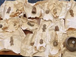 Los objetos recuperados son artesanías del pueblo que tuvo su apogeo en el periodo del Posclásico en el territorio que comprende Veracruz, San Luis Potosí, Hidalgo, Tamaulipas, Querétaro y Puebla. ESPECIAL / SRE