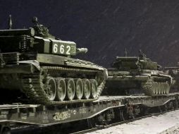 El despliegue militar ha visibilizado otra posible vía de ataque de Rusia a Ucrania. EFE/ RUSSIAN DEFENCE MINISTRY PRESS SERVICE