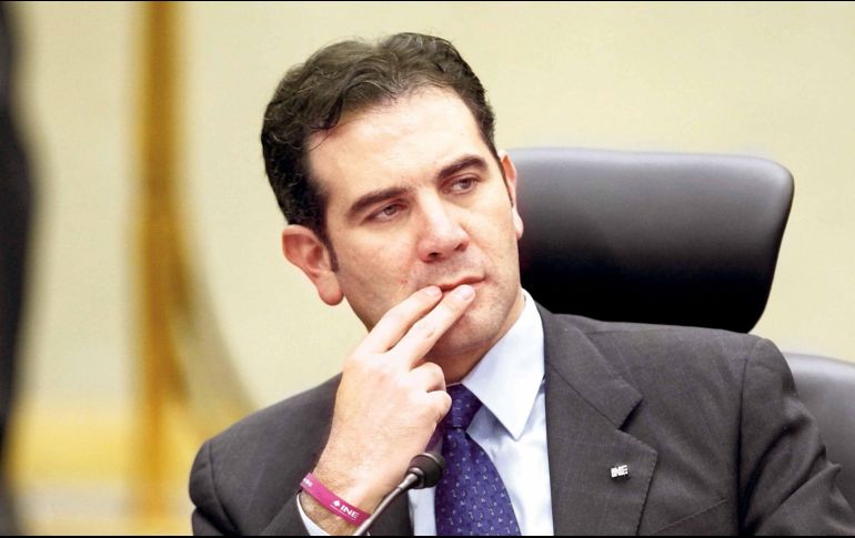 Lorenzo Córdova llamó al Presidente y demás funcionarios a respetar las reglas que existen sobre la revocación de mandato. SUN/ARCHIVO