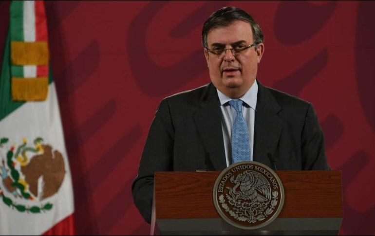 Marcelo Ebrard reitera que la integridad de Ucrania debe ser respetada. SUN/ARCHIVO