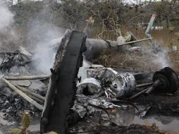 De acuerdo con los habitantes del sector, el accidente ocurrió alrededor de las 14:10 horas locales. AFP/A. Sequera