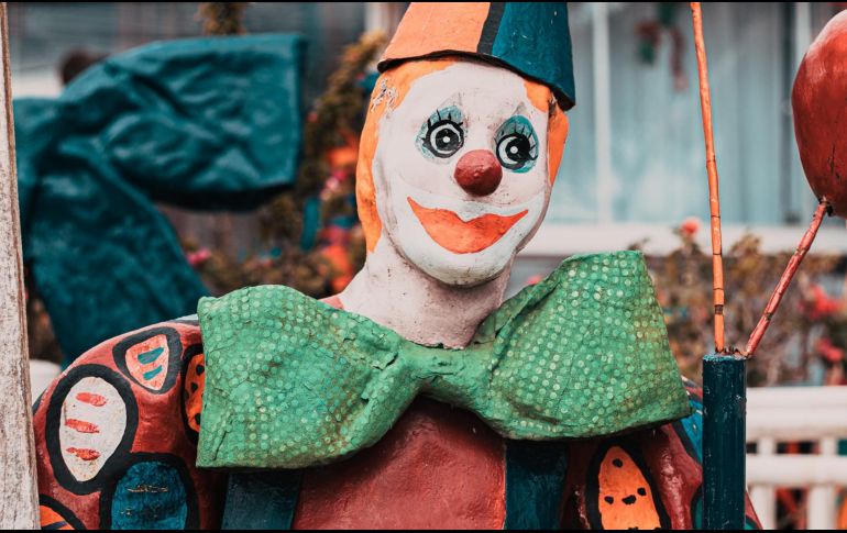 El payaso fue identificado como Jesús 