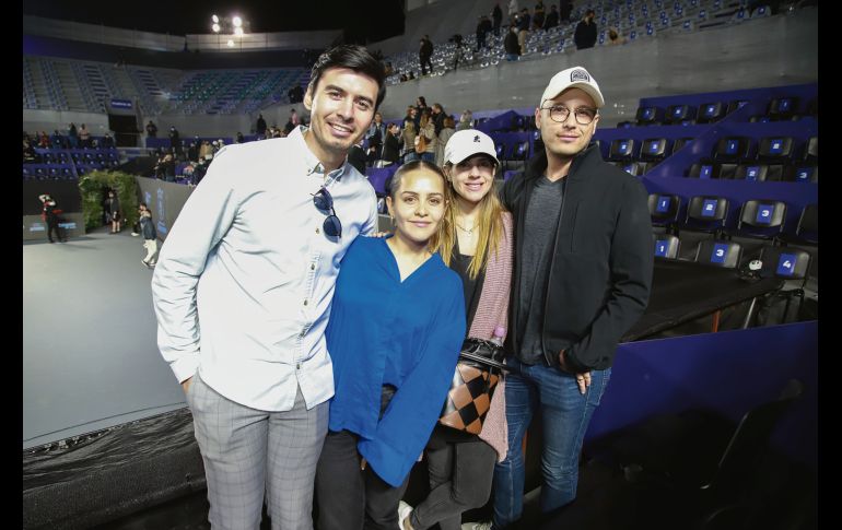 Colter Mijares, Adriana huerta, Andrea Ruanova y Alberto Cornejo. GENTE BIEN JALISCO/ ANTONIO MARTÍNEZ