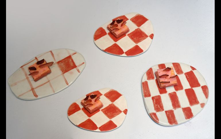 Blondie de Fresa y Vainlla con fresas deshidratadas. GENTE BIEN JALISCO/ CLAUDIO JIMENO