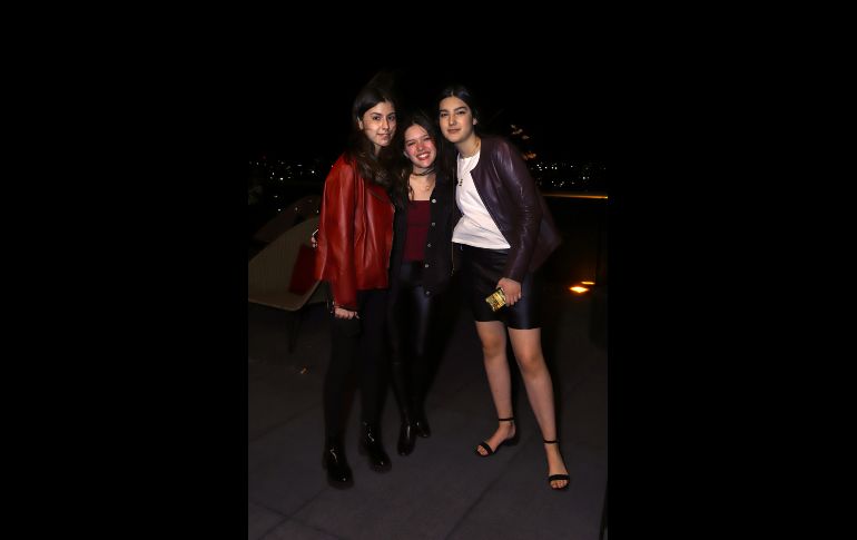 Laura Carmona, Viviane García De León y Andrea Orozco. GENTE BIEN JALISCO/ CLAUDIO JIMENO