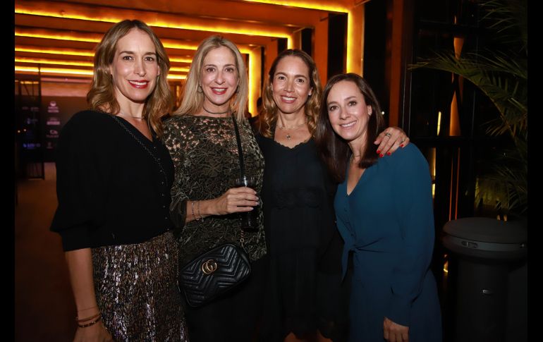 Yasmin Damy, Laura Crisantes, Alicia Damy y Regina García. GENTE BIEN JALISCO/ANTONIO MARTÍNEZ