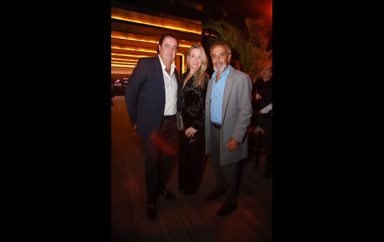Norberto Mantiñan, Marcela Atristain y Mario BerrutI. GENTE BIEN JALISCO/ANTONIO MARTÍNEZ