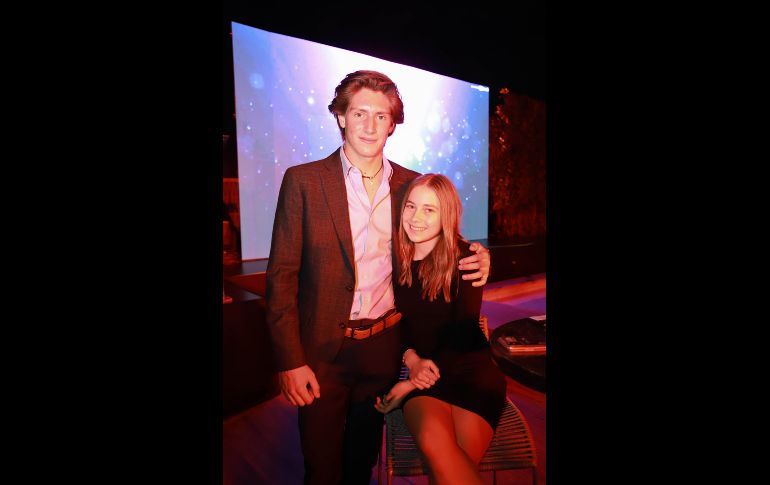 Diego Martínez y Fernanda Santoscoy. GENTE BIEN JALISCO/ANTONIO MARTÍNEZ